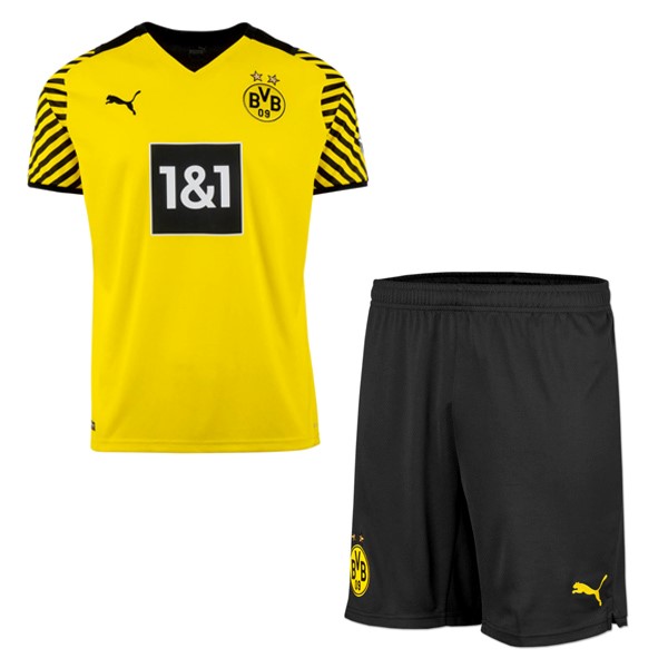 Camiseta Dortmund 1ª Niño 2021-2022 Amarillo